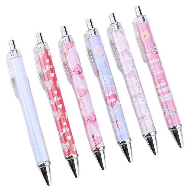 New Design Ballpoint Pen Custom Different Pattern on Pen Body School Students Favorite Ballpoint Pen