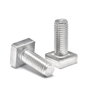 OEM tùy chỉnh t-Đầu bu lông thép không gỉ đặc biệt hình thoi Búa vuông kích thước đầu M8 6mm-60mm Chiều dài t bu lông - Product Image 2