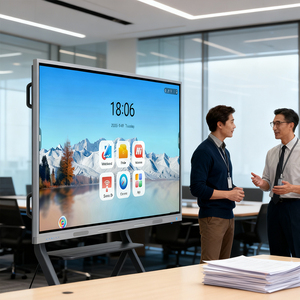 กระดานอัจฉริยะสำหรับการศึกษา/การประชุมแบบออลอินวัน 4K ขนาด 65 นิ้ว ยี่ห้อ Guangzhou Hiseeview ผลิตในจีน ขนาด 65/75/86 นิ้ว - Product Image 6