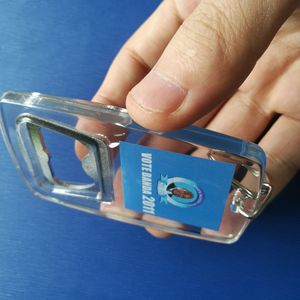 Chai Nhựa Acrylic Opener <span class=keywords><strong>Key</strong></span> Chain Với Khung Ảnh - Product Image 6
