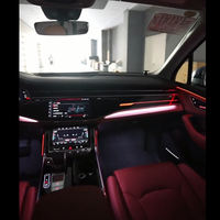 Éclairage d'ambiance intérieur haut de gamme pour Audi Q7 20-26 - Bande lumineuse LED à changement de couleur personnalisable pour la modification de l'intérieur de la voiture