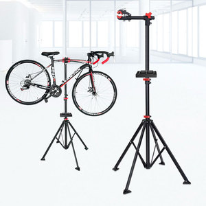 Support pliable de réparation vélo avec pince rapide et <span class=keywords><strong>plateau</strong></span>, hauteur réglable <span class=keywords><strong>pour</strong></span> vélo de route et <span class=keywords><strong>VTT</strong></span> - Product Image 3