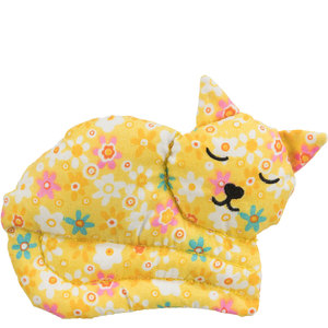 Peluche Morbido a Forma di Gatto con Motivo Floreale da 13 Cm per Animali Domestici - Product Image 2