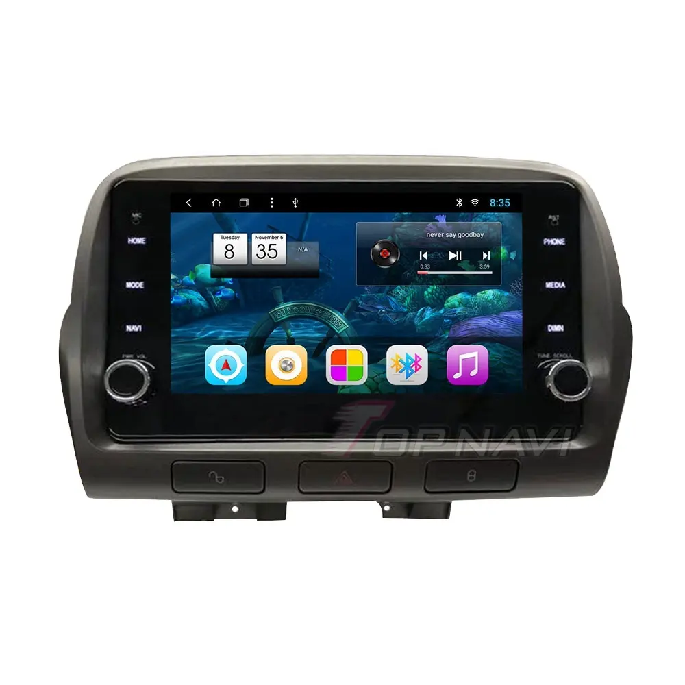 Автомобильный видеоплеер с сенсорным экраном 8 дюймов для Chevrolet Camaro 2010 2012 2013 2014 2015 Android автомобильный стерео GPS-навигатор