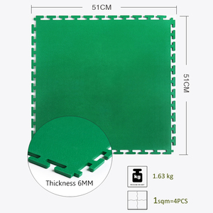 Dalles de sol en PVC antidérapantes à verrouillage, durables, absorbant les chocs, parfaites pour les centres de fitness et les studios de yoga - Product Image 4