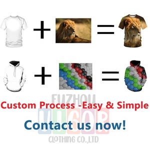 T-shirt pour <span class=keywords><strong>chat</strong></span> <span class=keywords><strong>Simon</strong></span>'s en vente chaude, personnalisé, mignon, imprimé en 3D avec un animal, en polyester/coton tricoté, confortable et élégant - Product Image 6