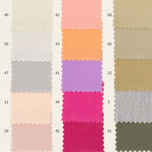 Khaki 16 Count Washed Cotton Twill Fabric Woven Cloth For Working Uniform - Product Image 5