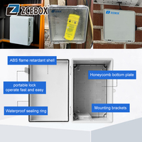 200*100*70mm ABS Kabelverteilerdose Outdoor Klappbare Kunststoff-Elektronikgehäuse Maßgefertigtes Instrument Wasserdichtes IP66 Gehäuse