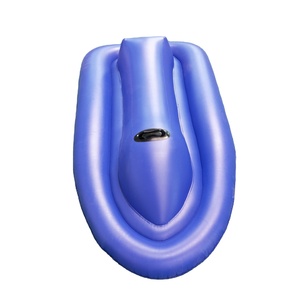 Bateau pneumatique gonflable en PVC pour 2 personnes, prix usine OEM, pour la pêche et les motos nautiques, équipement de jeu aquatique flottant - Product Image 3