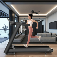 YUNPAO 2025 Lampe portable pour moteur DC 3.5HP, équipement de gym à domicile silencieux à inclinaison réglable avec écran LCD