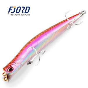 Hunthouse — appât flottant en plastique pour la pêche, leurre pour attraper des poissons, matériel pour pêcher des ménés, yeux en 3D, 100mm, 11g, nouveau - Product Image 1