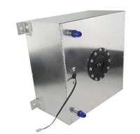 Réservoir de carburant universel haute performance en aluminium de 40 L (10 gallons) pour course et drift, neuf, garantie 1 an