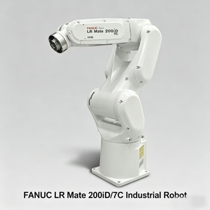 หุ่นยนต์ Fanuc LR 200iD/7C แบบ 6 แกน ระยะเอื้อม 717 มม. รับน้ำหนักได้ 7 กก. ความแม่นยำในการทำซ้ำ 0.01 มม. สำหรับงานในห้องคลีนรูมและงานด้านอาหาร - Product Image 1