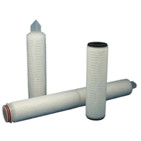 Filtre à Membrane PTFE hydrophobe anti-corrosion 0.45 microns cartouche de filtre à air de 30 pouces pour la Filtration d'évent de réservoir