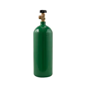 Iso9809 Hervulbare Industriële Gasflessen Hogedruk Stalen Cilinders Voor N2/Stikstof O2/Zuurstof Co2/H2/He