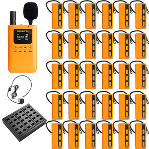 Sistema <span class=keywords><strong>de</strong></span> Guía <span class=keywords><strong>de</strong></span> Audio Inalámbrico <span class=keywords><strong>de</strong></span> Alta Gama 2.4G Whisper Tour Guide con Pantalla para <span class=keywords><strong>Interpretación</strong></span> Simultánea <span class=keywords><strong>Agencia</strong></span> <span class=keywords><strong>de</strong></span> Viajes - Product Image 1