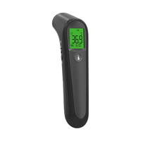 Thermomètre frontal infrarouge sans contact blanc, 4 couleurs, rétroéclairage en option, Bluetooth, capteur de vibration à distance