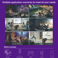Le nouveau projecteur de jeu HCS350MINI prend en charge les consoles de jeu de projection haute définition 4K avec Android