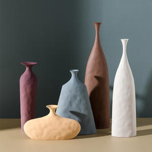 Jingdezhen, nouveau vase en céramique d'innovation pour la décoration de table de fleurs et d'herbe Oeuvre d'art élégante dans la <span class=keywords><strong>vie</strong></span> - Product Image 1