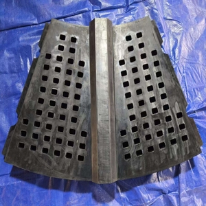 Grille de décharge de boues à cadre en acier, avec revêtement céramique en carbure de silicium, à trous chanfreinés, haute résistance à l'usure, pour le déchargement de minerai de nickel, noire - Product Image 6