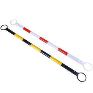 Barra de barrera telescópica de cono de tráfico extensible negra y amarilla de 1,2 m-2M para control de multitudes, almacén, construcción, seguridad, <span class=keywords><strong>Barrica</strong></span> - Product Image 1
