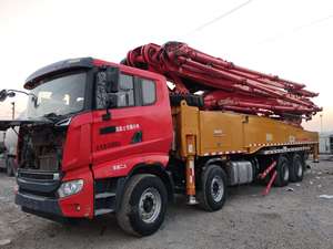 Équipement de pompage de béton monté sur camion de 52 m Camions à béton d'occasion - Product Image 2