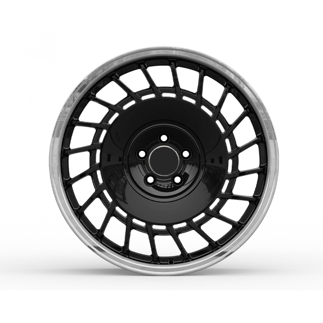 High Quality Aluminum Alloy 4 Pieces New Custom 18-22 Inch Forged Racing Car Wheels with Concave Design and Black Finish