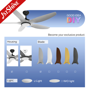 Ventilatore da <span class=keywords><strong>Soffitto</strong></span> Silenzioso Smart Home 1stshine con Luce LED, Efficiente, Affidabile, di Qualità Premium, Vendita all'Ingrosso - Product Image 4