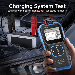 FNIRSI BTM 24 Autobatterietester 12V 24V Spannungs- und CCA-Kapazitätsanalysator für Elektrofahrzeug- und Autobatterien - Product Image 5
