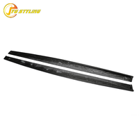 Jupes latérales en fibre de carbone sèche style MP pour BMW F80 F82 F83 M3 M4 – Accessoires extérieurs et kits carrosserie en carbone véritable