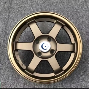 ขนาด15x7 PCD 4x100อลูมิเนียม <span class=keywords><strong>SUV</strong></span> pick-up ล้อขอบการไหลของขอบสำหรับฮอนด้าแอคทีฟขูดอัลลอยด์สำหรับ <span class=keywords><strong>TE37</strong></span>รังสี - Product Image 4