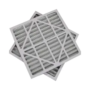 Filtre à air industriel Merv 13 Filtres de climatiseur pour purificateur d'air Papier Coton Pas cher Fourni Filtre à panneau rectangulaire 5 Um