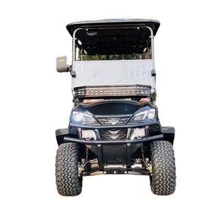 Prix d'usine de <span class=keywords><strong>voiture</strong></span> de golf noire de luxe intelligente 6 places Qifan pour la vente de voiturette de golf solaire électrique - Product Image 5