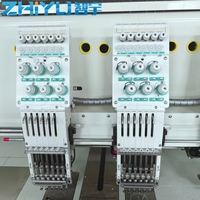 Nouvelle machine à broder plate informatisée à grande vitesse multi-têtes 6 aiguilles de haute qualité par l'industrie Grand prix sur les ventes