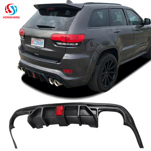 Chaoshenghang Autopartes, Parachoques Trasero RR para <span class=keywords><strong>Jeep</strong></span> <span class=keywords><strong>Grand</strong></span> <span class=keywords><strong>Cherokee</strong></span> <span class=keywords><strong>SRT</strong></span>, Difusor Trasero 2014-21, Kit de Carrocería - Product Image 1