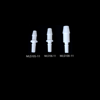 JU pipa tinta plastik 2.4/3/4mm, Slip Barb konektor Luer pria untuk pemasangan mudah, pipa tabung tinta