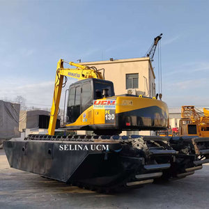 รถขุดสะเทินน้ำสะเทินบก 13 ตัน ใช้สำหรับงานขุดลอก - Product Image 1