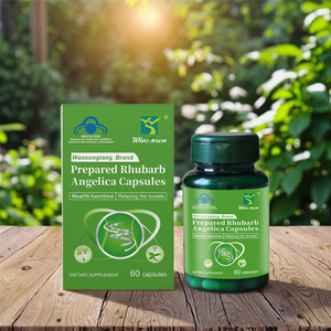 Best-seller antica nutrizione Detox capsule preparate rabarbaro Angelica emorroidi costipazione integratori dimagranti