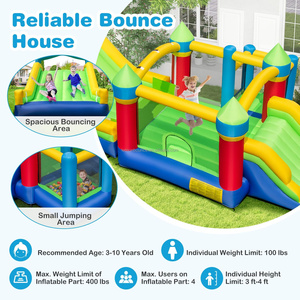 <span class=keywords><strong>Castillo</strong></span> Inflable con Obstáculos, <span class=keywords><strong>Castillo</strong></span> <span class=keywords><strong>Hinchable</strong></span> Seccional Enorme para Niños, Casa de Juegos <span class=keywords><strong>Interior</strong></span> y Exterior, Regalo de Cumpleaños - Product Image 3