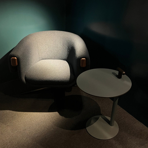 Resistencia al calor seco DEBO Forma redonda Varias superficies Mesa HPL Corte a medida - Product Image 3