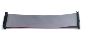 UL2651 # 28-TS-1.0-7*0.127 UL สายแบนแบบยืดหยุ่นสีเทาพร้อมการระบุข้อมูลที่ถูกต้อง 2H/IDC2.0-40P แบบสองชิ้น - Product Image 4