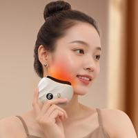 Masseur facial électrique portable OEM à vibrations Bianstone, brosse de massage des méridiens, chaleur, drainage lymphatique
