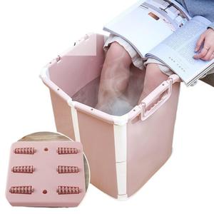 Bañera Plegable para Pies, Rectangular, de Plástico, Profunda, para Uso Doméstico, Marca Miss - Product Image 5