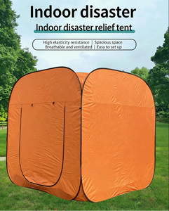 Tente de secours japonaise personnalisée avec cloisons intérieures, divers abris d'isolement à déploiement rapide, résistants au feu, occultants et anti-UV - Product Image 1