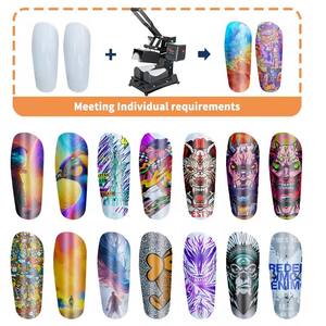 Personalized Soccer Shin Guard Heat <strong>Press</strong> Machine <strong>Printing</strong> Sublimation Transfer Shin Pad Heat <strong>Press</strong> Machine Double Heating <strong>Plate</strong> - Product Image 3