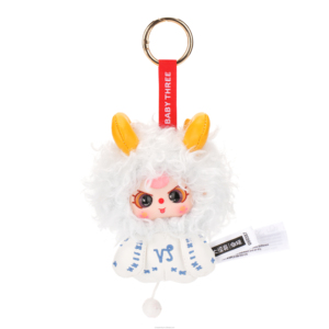 Cureplaneta Baby Three, Colgante de Peluche de los Doce Signos del Zodíaco, Caja Sorpresa, Lindo Llavero de Astrología, Amuleto Coleccionable, Regalo - Product Image 4