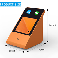Lecteur de codes-barres omnidirectionnel MJ-370 Symcode pour supermarché, scanner de codes QR Alipay, scanner de codes-barres de bureau avec port USB
