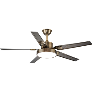 <span class=keywords><strong>Ventilador</strong></span> de Techo LED con Luz, Diseño Clásico Vintage, Color Bronce Brillante, 5 Aspas Metálicas, para Decoración y Ventilación del Comedor, Nuevo 2025 - Product Image 6