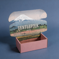 Boîte d'expédition en carton ondulé avec logo personnalisé, boîte cadeau écologique, gaufrage couleur, matériaux recyclés, taille personnalisée, vêtements