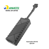 Rastreador GPS Anti-interferencias con Apagado del Motor, Rastreador GPS J16/QS111R 4G GSM GPRS para Bicicleta, Motocicleta y Automóvil